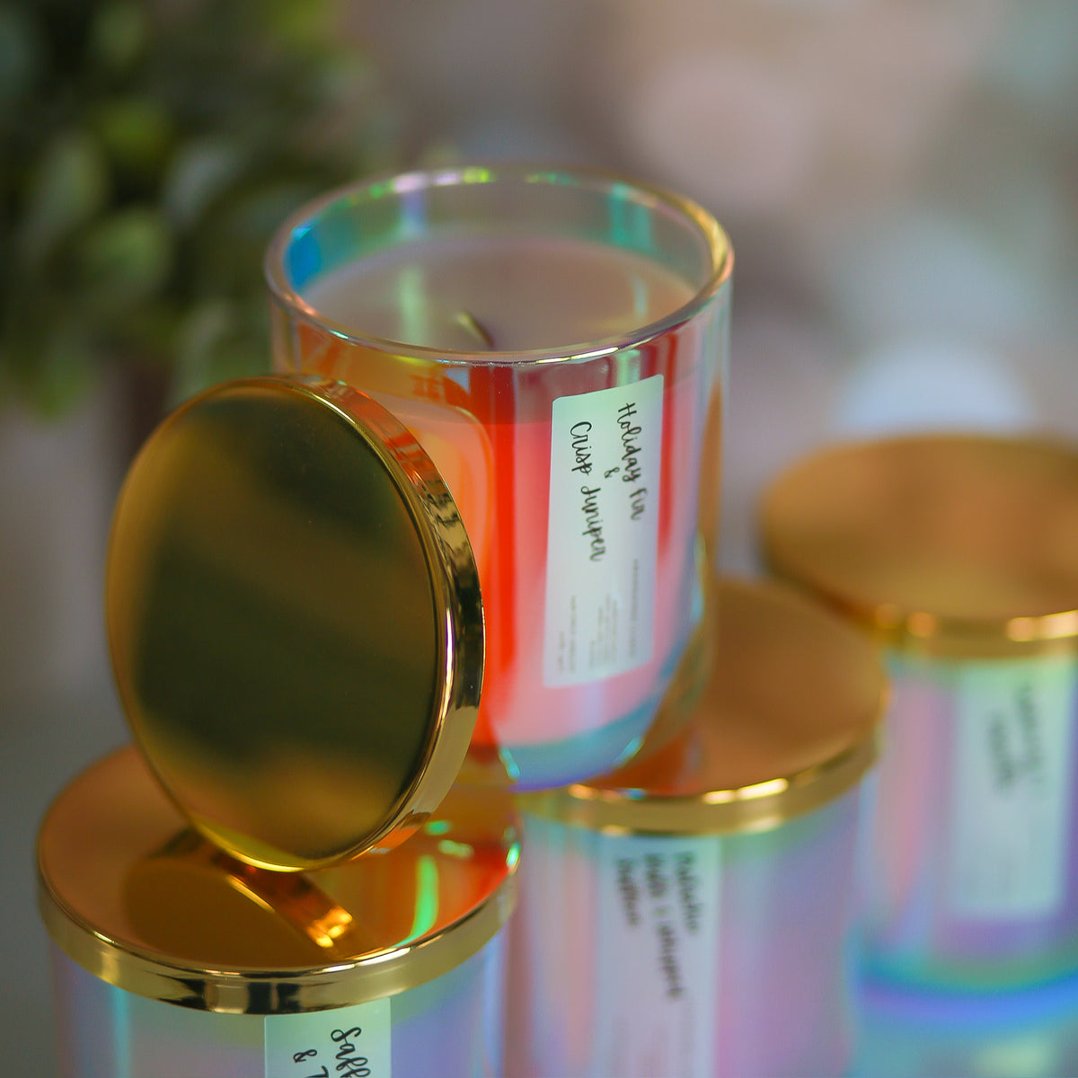 Aura Vessel - Iridescent Prism