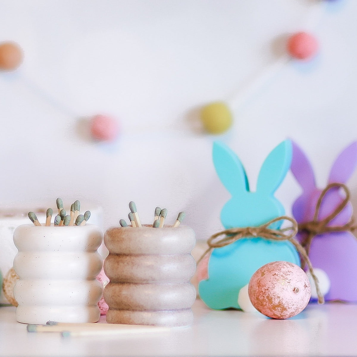 Ceramic Match Pot