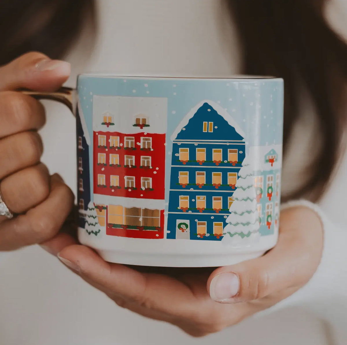 *New* Christmas Village Coffee Mug