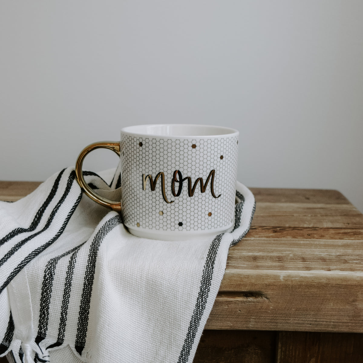 Mom Tile Coffee Mug - 17 oz