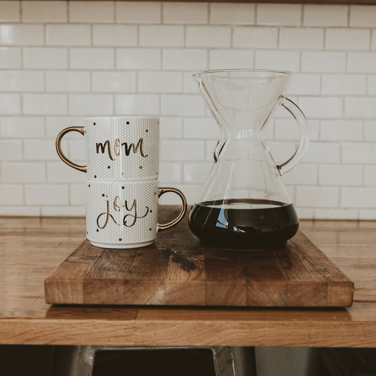 Mom Tile Coffee Mug - 17 oz